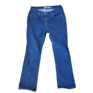 OLD NAVY Womens Jeans 6‎ Short Sweet Heart Dark Blue Denim Midrise